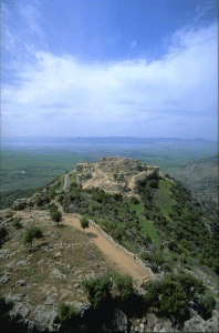 Nimrod's Fortress on Mt. Hermon. Source: see below.